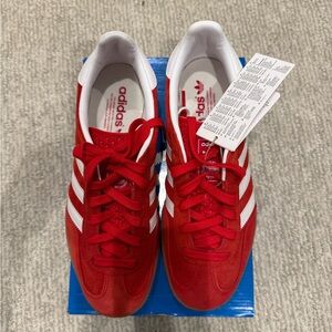 RED Adidas Gazelle Sneakers Size 6